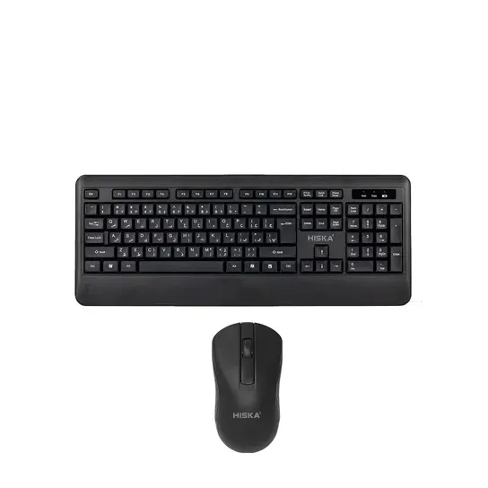 کیبورد و ماوس هیسکا مدل H-MK15W